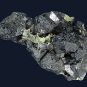 Magnetite with Quartz (var. Chalcedony)