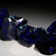 Azurite with Malachite