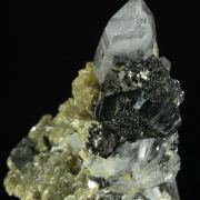 Quartz with Stannite and mica