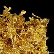 Wire Gold with Ferberite