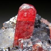 Rhodonite with Galena