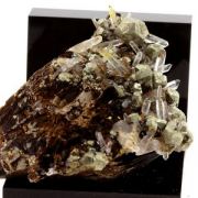 Siderite, Quartz, Pyrite.