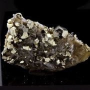 Siderite, Quartz, Pyrite.