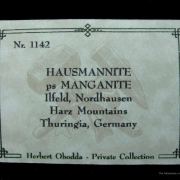 Hausmannite Ps Manganite