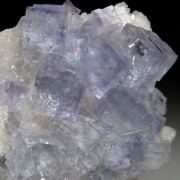 Fluorite on Quartz