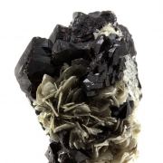 Cassiterite, Muscovite.