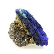 Chessylite ( Azurite ) + Malachite.