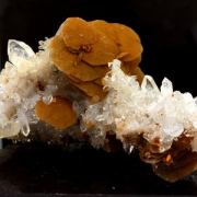 Siderite, Quartz, Pyrite.