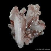 Hemimorphite with Calcite 'gems'