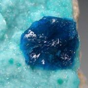 Veszelyite on Hemimorphite