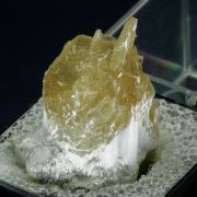 Calcite (pseudo Ulexite) with Ulexite