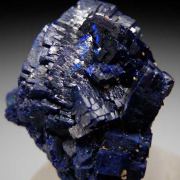 Azurite with Malachite after Cuprite