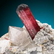 Elbaite  & Quartz