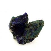 Chessylite ( Azurite ) + Malachite.