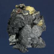 Magnetite with Quartz (var. Chalcedony)