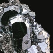 Hematite on Hausmannite