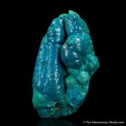 Chrysocolla on Malachite