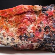 Rhodonite with Galena