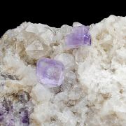 Fluorite with Quartz