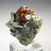 GARNET var. ANDRADITE, EPIDOTE