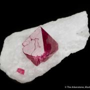 Spinel on Marble