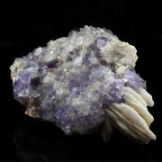 Fluorite + baryte.