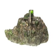 Diopside (Chromian Diopside - GEMMY) (ex Richard A. Kosnar Collection) / Outokumpu Deposit, Finland