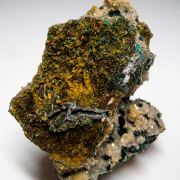 Cerussite with Malachite