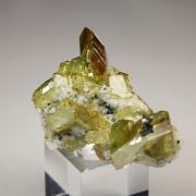 gem TITANITE twinned, K FELDSPAR var. ADULARIA