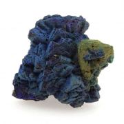 Chessylite ( Azurite ) + Cuprite.