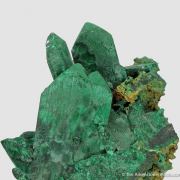 Malachite pseudo. after Azurite