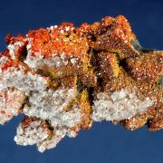 Vanadinite and Calcite