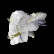 Bertrandite (superb quality) with Tourmaline