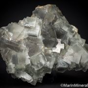 Fluorite with Barite