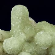 Prehnite Cast After Anhydrite With Calcite