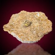 Chalcopyrite  on Siderite