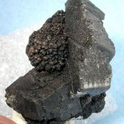 Manganite on Goethite