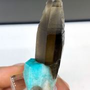 Amazonite, quartz var. smoky