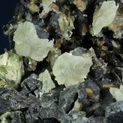 Magnetite with Quartz (var. Chalcedony)