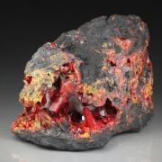 REALGAR, CALCITE