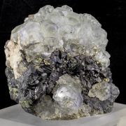 Enormous Naica Fluorite, Galena, Pyrite