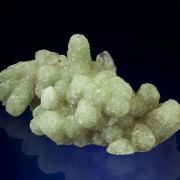 Prehnite Cast After Anhydrite With Calcite