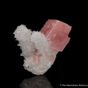 Rhodochrosite with Quartz