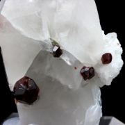 Orthoclase, Quartz, Garnet.