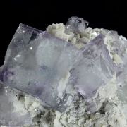 Quartz with Fluorite, Scheelite, Arsenopyrite, Dolomite, Stannite