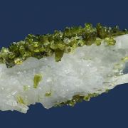 Epidote on Quartz