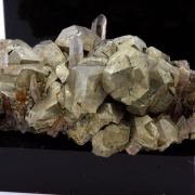 Pyrite, Quartz, Siderite.