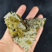 QUARTZ and PYRITE on SIDERITE - France