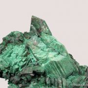 Malachite ps. Azurite, with Cerussite