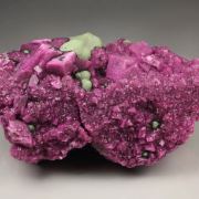 KOLWEZITE, DOLOMITE var. COBALTOAN DOLOMITE